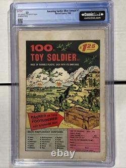 Amazing Spider-Man Annual 1 CGC 2.5 First App Sinister Six Marvel 1964