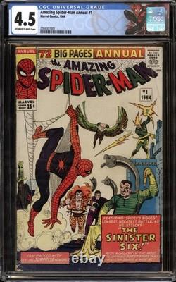 Amazing Spider-Man Annual #1 CGC 4.5 (1964) First Sinister Six Marvel Comics