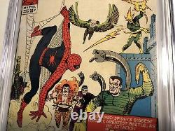 Amazing Spider-Man Annual # 1 CGC 5.5 1st Sinister Six Stan Lee Steve Ditko