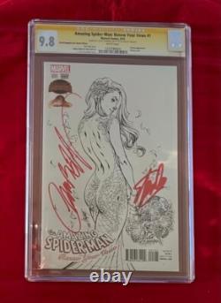 Amazing Spider-Man Renew Your Vows #1 CGC SS 9.8 Signed by Stan Lee & Campbell