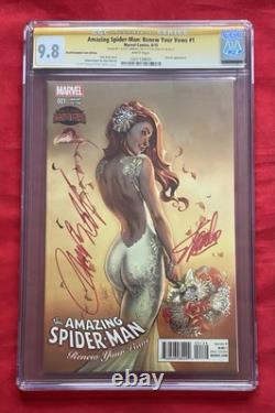 Amazing Spider-Man Renew Your Vows #1 CGC SS 9.8 Signed by Stan Lee & Campbell