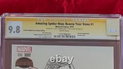 Amazing Spider-Man Renew Your Vows #1 CGC SS 9.8 Signed by Stan Lee & Campbell