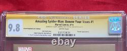 Amazing Spider-Man Renew Your Vows #1 CGC SS 9.8 Signed by Stan Lee & Campbell
