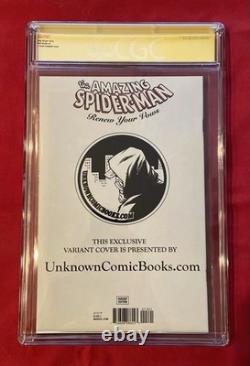 Amazing Spider-Man Renew Your Vows #13 Campbell variant CGC 9.8 Signed- Stan Lee