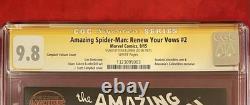 Amazing Spider-Man Renew Your Vows #2 Color Variant CGC 9.8 Signed by Stan Lee