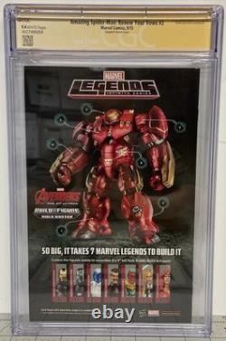 Amazing Spider-Man Renew Your Vows #2 Stan Lee CGC SS 9.4 J. Scott Campbell Sig