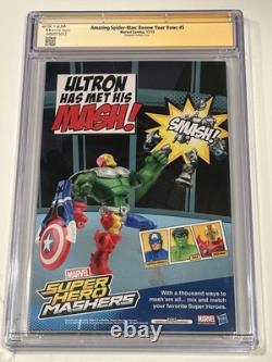 Amazing Spider-Man Renew Your Vows #5 CGC 9.2 SS Stan Lee Aut