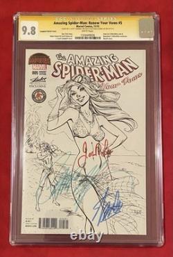 Amazing Spider-Man Renew Your Vows #5 CGC SS 9.8 Signed by Stan & Joanie lee +1