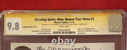 Amazing Spider-Man Renew Your Vows #5 CGC SS 9.8 Signed by Stan & Joanie lee +1