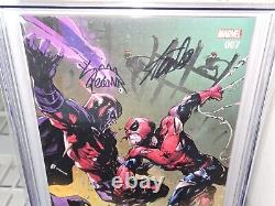 Amazing Spider-Man Renew Your Vows #7 CGC SS Signed by STAN LEE RYAN STEGMAN 9.8