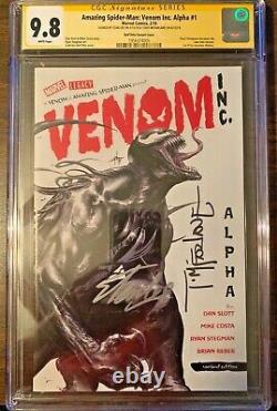 Amazing Spider-ManVenom Inc Alpha #1 CGC SS 9.8. Dell Otto, STAN LEE, McFarlane