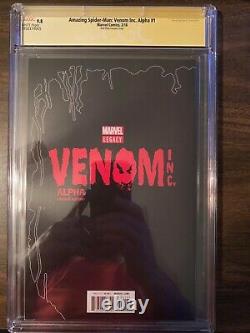 Amazing Spider-ManVenom Inc Alpha #1 CGC SS 9.8. Dell Otto, STAN LEE, McFarlane