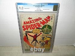 Amazing Spider-man #1 Cgc 9.0 1966 Grr