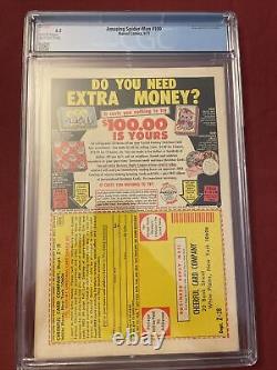 Amazing Spider-man #100 cgc 6.5 white pages