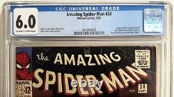 Amazing Spider-man #28 Cgc 6.01965 Marvel1st App Molten Manstan Leeditko