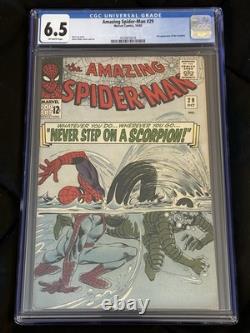 Amazing Spider-man #29 1965 CGC 6.5 Marvel Comics 2nd app of Scorpion Lee Ditko