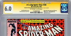 Amazing Spider-man #300 Cgc-ss 6.0 Signed By Todd Mcfarlane & Stan Lee 1988