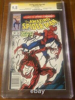 Amazing Spider-man 361 Newstand 362 363 Cgc 9.8 Ss Stan Lee First Carnage Trio