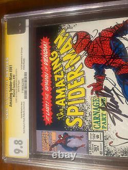 Amazing Spider-man 361 Newstand 362 363 Cgc 9.8 Ss Stan Lee First Carnage Trio