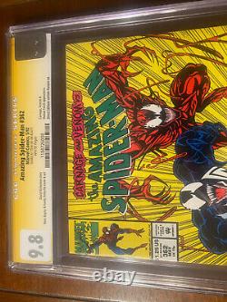 Amazing Spider-man 361 Newstand 362 363 Cgc 9.8 Ss Stan Lee First Carnage Trio
