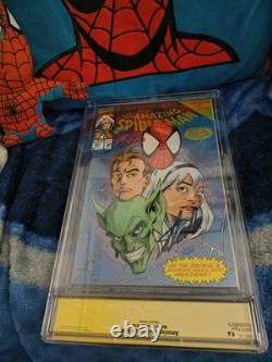 Amazing Spider-man 394 Cgc 9.6 SS Signature Signed Stan Lee Mark Bagley