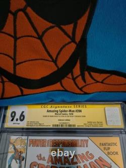 Amazing Spider-man 394 Cgc 9.6 SS Signature Signed Stan Lee Mark Bagley