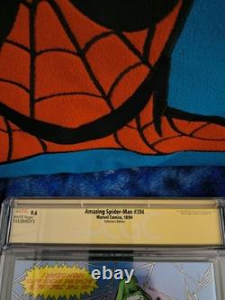 Amazing Spider-man 394 Cgc 9.6 SS Signature Signed Stan Lee Mark Bagley