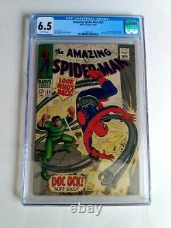 Amazing Spider-man #53 1967 Cgc 6.5 Stan Lee John Romita Doctor Octopus