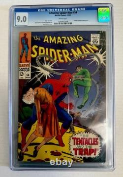 Amazing Spider-man #54 Cgc 9.0 (1967) White Pages Doc Ock Silver Age Key