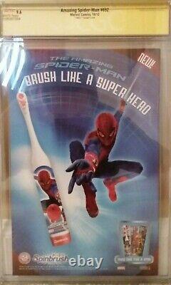 Amazing Spider-man #692 Cgc 9.6 Ss Stan Lee Slott Ramos Olazaba Martin Variant