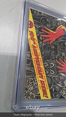 Amazing SpiderMan 100 CGC 94 White Pages 100th Anniversary Issue 1971 G2U