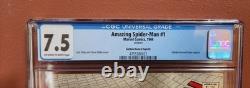 Amazing Spiderman (#1) 1966 Record Edition-cgc 7.5