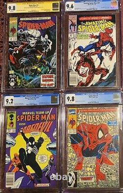 Amazing Spiderman 361 CGC lot, with Spiderman 10 Signed By Stan Lee & McFarlane