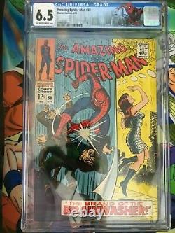 Amazing Spiderman #59 1st Mary Jane cover! CGC 6.5 Custom Label NICE