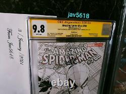 Amazing Spiderman 700 Sketch Cgc 9.8 Ss Stan Lee X 3 Quesada Variant Rare