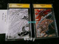 Amazing Spiderman 700 Sketch Cgc 9.8 Ss Stan Lee X 3 Quesada Variant Rare