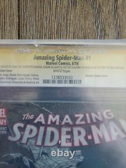 Amazing Spiderman CGC 9.8 Signed by Stan Lee Limited 1 for 75