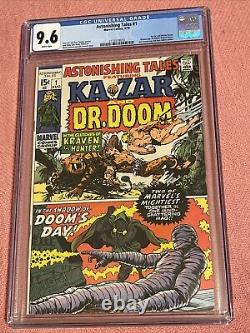 Astonishing Tales #1 CGC 9.6 White Pages, Ka-Zar and Dr. Doom, Marvel 1970