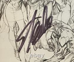 Avengers #1 2014 Sketch Variant J Scott Campbell Signed By Stan Lee CGC 9.8 JSA