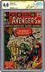 Avengers #1 CGC 4.0 SS Stan Lee 1963 1585051002 1st app. The Avengers