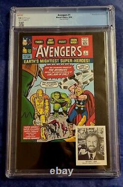 Avengers #1 J Scott Campbell Color & Sketch Variant CGC 9.8 Set Stan Lee Edition