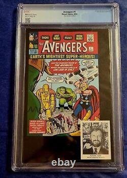 Avengers #1 J Scott Campbell Color & Sketch Variant CGC 9.8 Set Stan Lee Edition