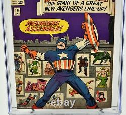 Avengers #16 (1965) CGC 8.5 Stan Lee Story Jack Kirby Dick Ayers Marvel Comics