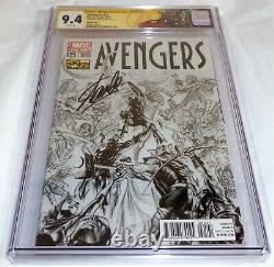 Avengers #25 1200 CGC SS Signature Autograph STAN LEE Sketch Cover Variant MCU