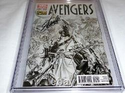 Avengers #25 1200 CGC SS Signature Autograph STAN LEE Sketch Cover Variant MCU