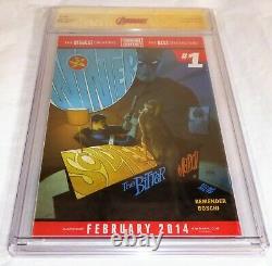 Avengers #25 1200 CGC SS Signature Autograph STAN LEE Sketch Cover Variant MCU