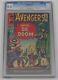 Avengers 25 CGC 8.0 Doctor Doom Stan Lee Jack Kirby Marvel 1966 White Pages 1966