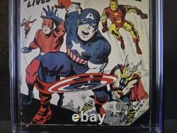 Avengers #4 (1964) CGC 2.0? 1st Silver Age Captain America App? Marvel Comic