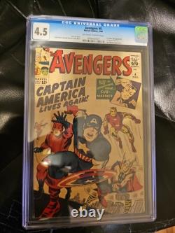 Avengers 4 CGC 4.5
