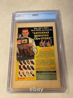 Avengers #4 Cgc 7.0 Super Key 1964 Stan Lee Jack Kirby Captain America Iron Man